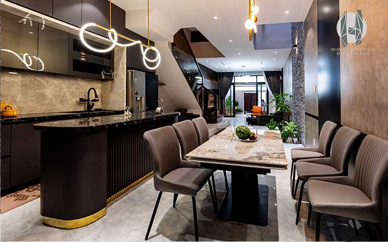 Không gian nội thất cực kỳ ấm cúng