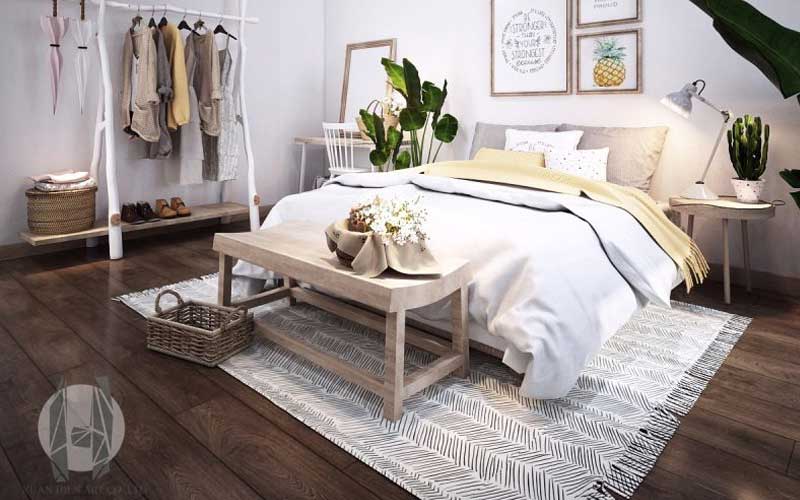 Thiết kế nội thất phòng ngủ riêng tư