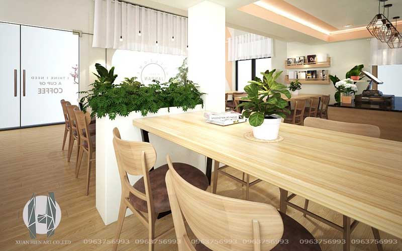 Nội thất được thiết kế tối giản 