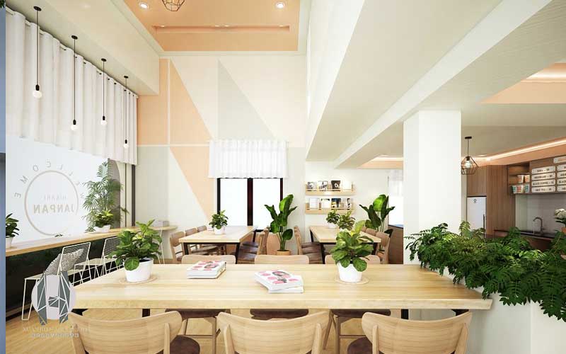 Thiết kế nội thất quán cafe