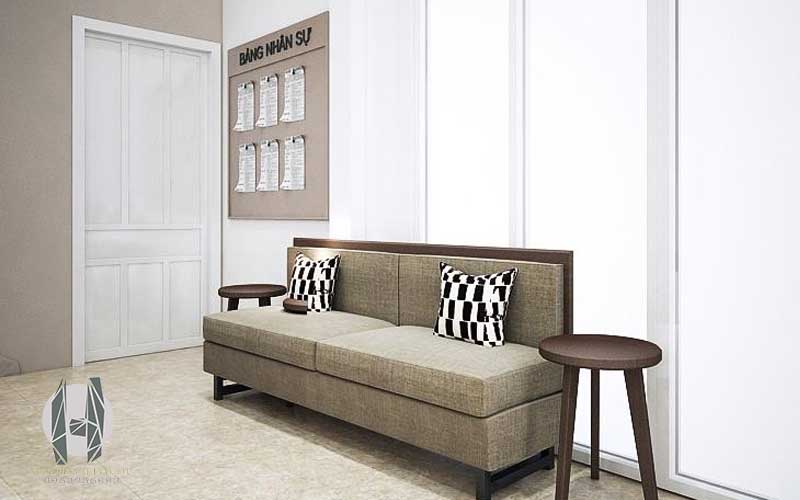 Khu vực khách hàng đợi làm dịch vụ