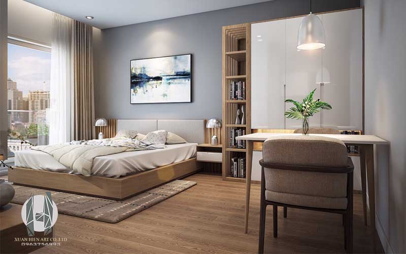 Phòng ngủ đảm bảo không gian riêng tư