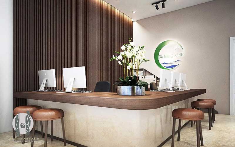 Quầy giao dịch với khách hàng