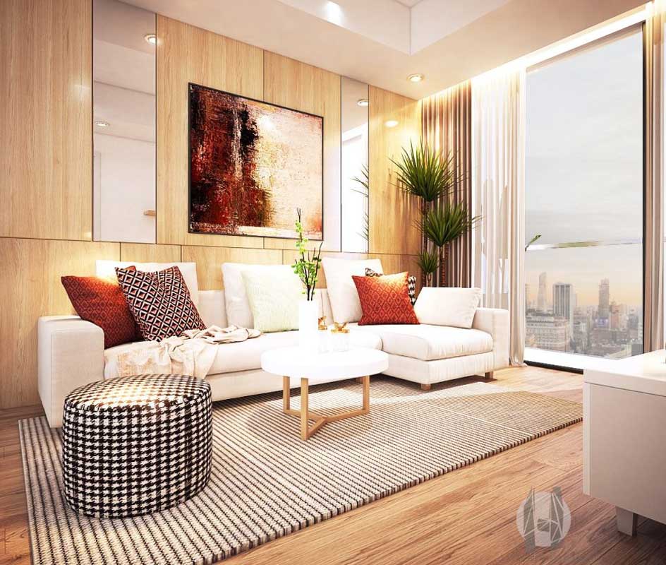 Sử dụng đồ nội thất đơn giản