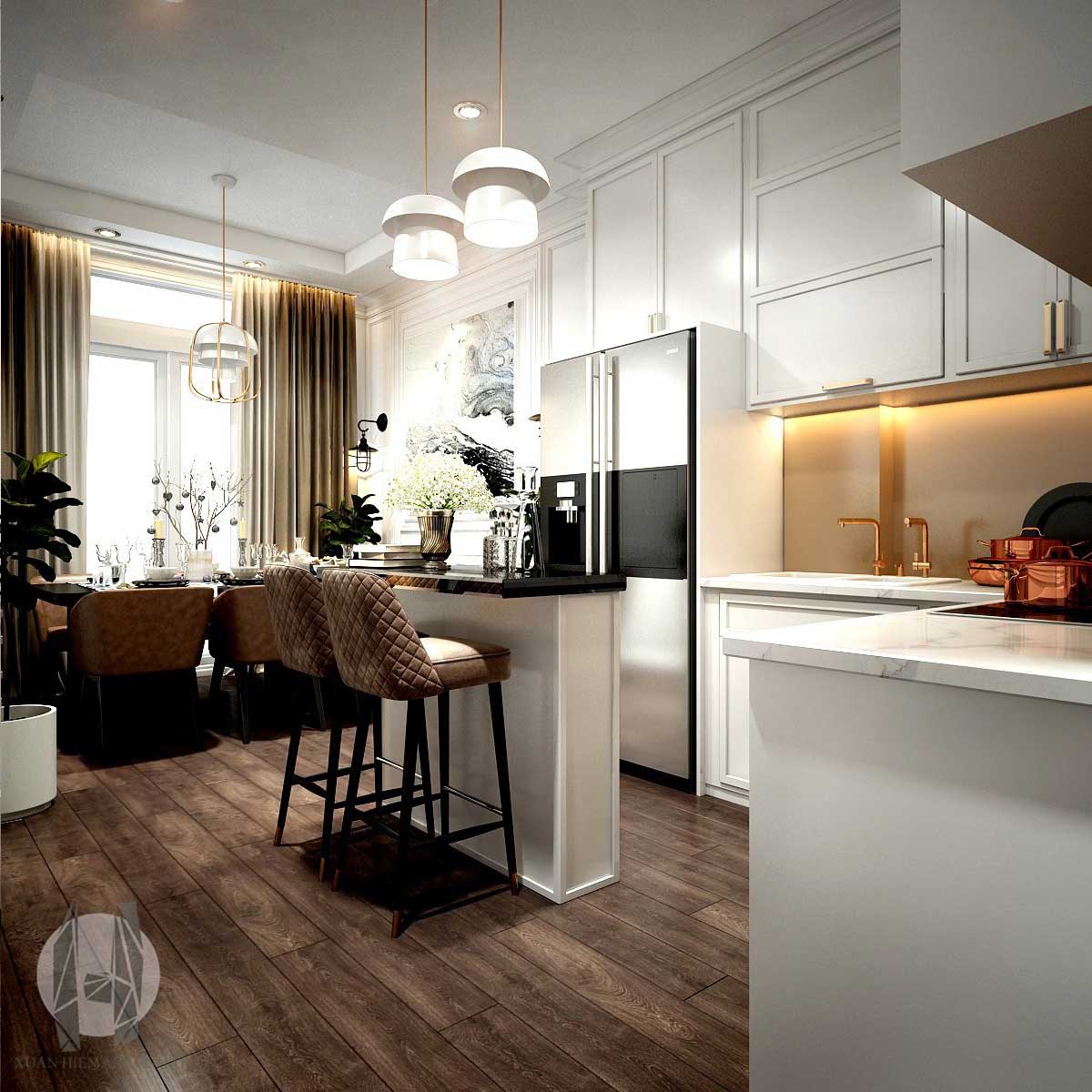 Nội thất phòng bếp hiện đại