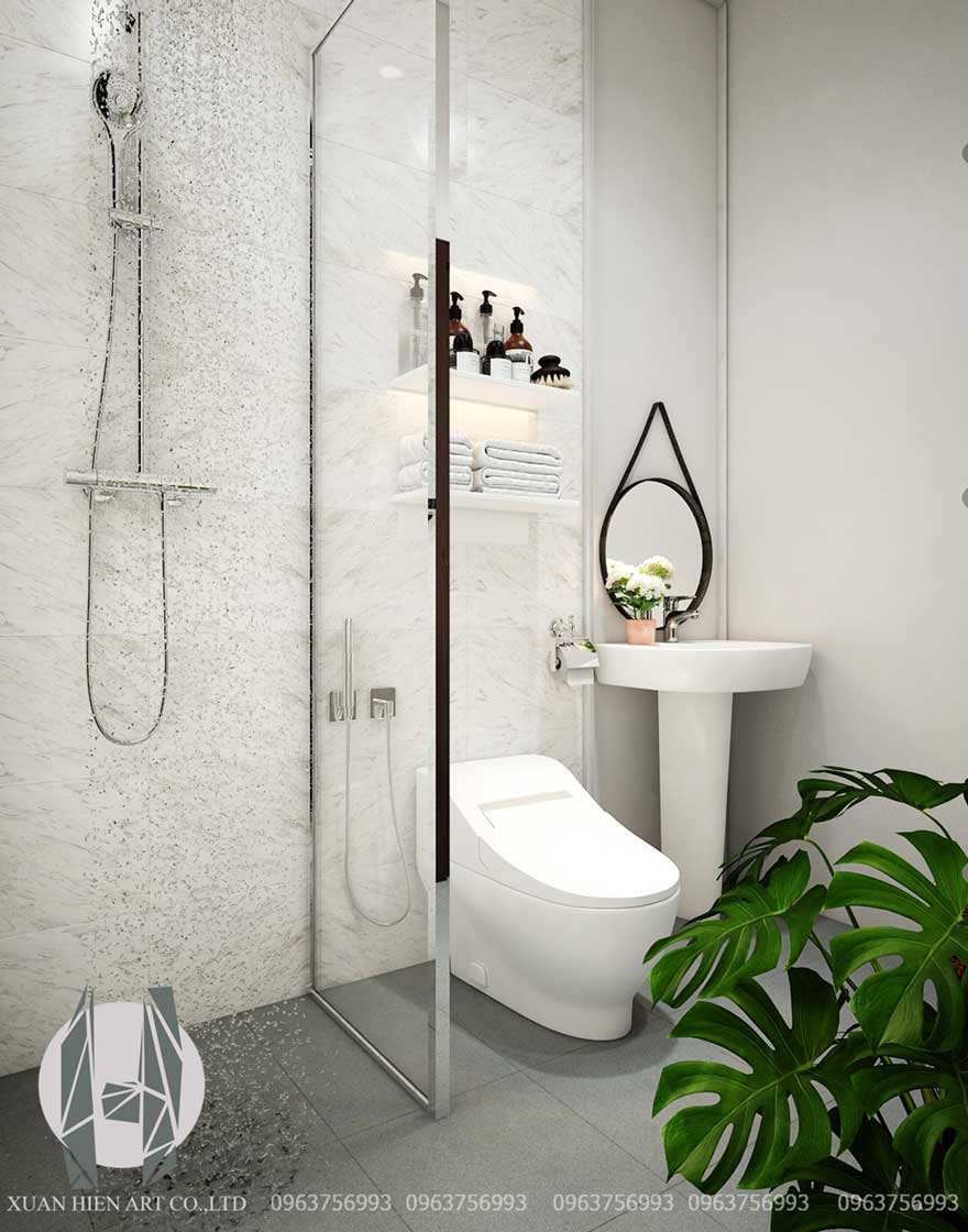 Thiết kế và thi công bởi kiến trúc Xuân HIến