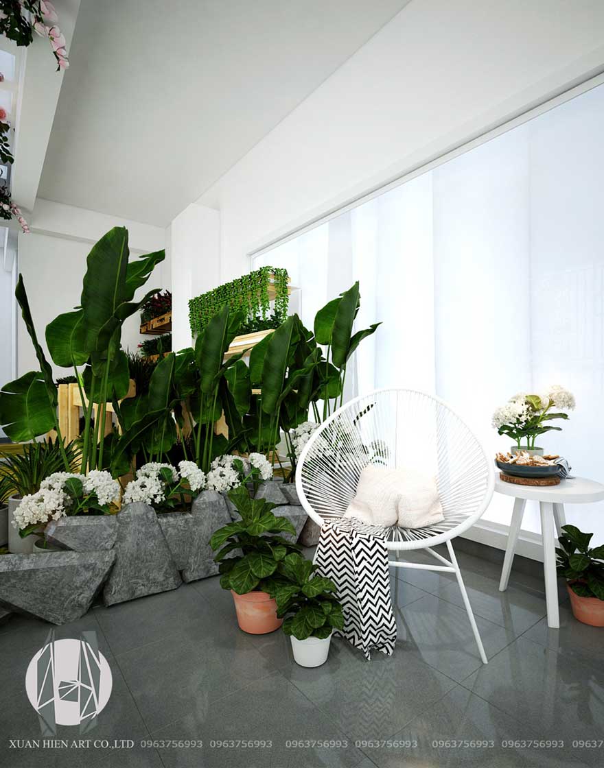 Thiết kế và thi công bởi kiến trúc Xuân HIến