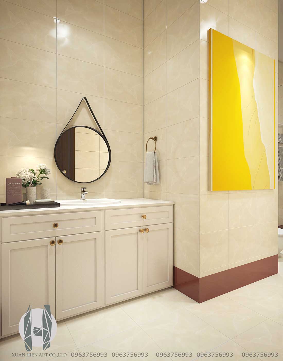 Thiết kế và thi công bởi kiến trúc Xuân HIến